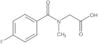 N-(4-Fluorobenzoyl)-N-methylglycine