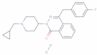 1(2H)-Phthalazinone, 2-(1-(cyclopropylmethyl)-4-piperidinyl)-4-((4-flu orophenyl)methyl)-, monohydrochloride