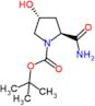 tert-butyl (2S,4R)-2-carbamoyl-4-hydroxy-pyrrolidine-1-carboxylate