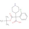 4-Piperidineacetic acid,4-(3-chlorophenyl)-1-[(1,1-dimethylethoxy)carbonyl]-