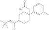 1-[(1,1-Dimethylethoxy)carbonyl]-4-(3-methylphenyl)-4-piperidineacetic acid