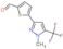 2-[1-Methyl-5-(trifluoromethyl)pyrazol-3-yl]thiophene-5-carboxaldehyde