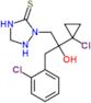 2-[2-(1-chlorocyclopropyl)-3-(2-chlorophenyl)-2-hydroxypropyl]-1,2,4-triazolidine-3-thione