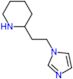 2-[2-(1H-imidazol-1-yl)ethyl]piperidine