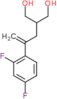 2-[2-(2,4-difluorophenyl)prop-2-enyl]propane-1,3-diol