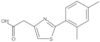 2-(2,4-Dimethylphenyl)-4-thiazoleacetic acid