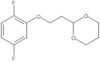 2-[2-(2,5-Difluorofenoxi)etil]-1,3-dioxano