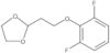 2-[2-(2,6-Difluorophenoxy)ethyl]-1,3-dioxolane