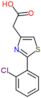 2-(2-CHLOROPHENYL)-1,3-THIAZOL-4-YL]ACETIC ACID