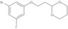 2-[2-(3-Brom-5-fluorphenoxy)ethyl]-1,3-dioxan