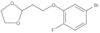 2-[2-(5-Bromo-2-fluorofenoxi)etil]-1,3-dioxolano