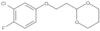 2-[2-(3-Chloro-4-fluorophenoxy)ethyl]-1,3-dioxane