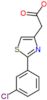 2-(3-CHLOROPHENYL)-1,3-THIAZOL-4-YL]ACETIC ACID