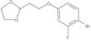 2-[2-(4-Bromo-3-fluorophenoxy)ethyl]-1,3-dioxolane