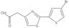 2-(4-Bromo-2-thienyl)-4-thiazoleacetic acid