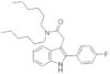 2-(4-Fluorophenyl)-N,N-dihexyl-1H-indole-3-acetamide