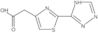 2-(1H-1,2,4-Triazol-5-yl)-4-thiazoleacetic acid