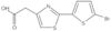 2-(5-Bromo-2-thienyl)-4-thiazoleacetic acid