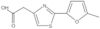 2-(5-Methyl-2-furanyl)-4-thiazoleacetic acid