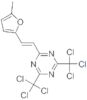 Methylfuranylvinylbistrichloromethyltriazin