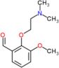 2-[2-(dimethylamino)ethoxy]-3-methoxybenzaldehyde