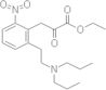 Ethyl 2-[2-(dipropylamino)ethyl]-6-nitro-α-oxobenzenepropanoate