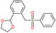 2-[2-(benzenesulfonylmethyl)phenyl]-1,3-dioxolane