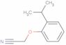 [2-(1-methylethyl)phenoxy]acetonitrile