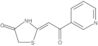2-[2-Oxo-2-(3-pyridinyl)ethylidene]-4-thiazolidinone