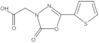 2-Oxo-5-(2-thienyl)-1,3,4-oxadiazole-3(2H)-acetic acid