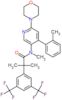 2-[3,5-bis(trifluoromethyl)phenyl]-N,2-dimethyl-N-[4-(2-methylphenyl)-6-morpholin-4-ylpyridin-3-yl…