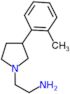 2-[3-(o-tolyl)pyrrolidin-1-yl]ethanamine