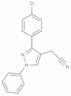 3-(4-chlorophenyl)-1-phenyl-1H-pyrazole-4-acetonitrile