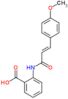 2-{[(2E)-3-(4-methoxyphenyl)prop-2-enoyl]amino}benzoate