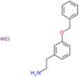 2-[3-(benzyloxy)phenyl]ethanamine hydrochloride (1:1)