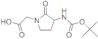 2-(3-(TERT-BUTOXYCARBONYLAMINO)-2-OXOPYRROLIDIN-1-YL)ACETICACID