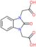 3-(CARBOXYMETHYL)-2-OXO-2,3-DIHYDRO-1H-BENZIMIDAZOL-1-YL]ACETIC ACID