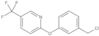2-[3-(Chloromethyl)phenoxy]-5-(trifluoromethyl)pyridine