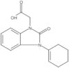 3-(1-Cyclohexen-1-yl)-2,3-dihydro-2-oxo-1H-benzimidazole-1-acetic acid