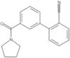 3′-(1-Pyrrolidinylcarbonyl)[1,1′-biphenyl]-2-carbonitrile