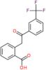 2-{2-oxo-2-[3-(trifluoromethyl)phenyl]ethyl}benzoic acid