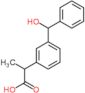 2-{3-[hydroxy(phenyl)methyl]phenyl}propanoic acid