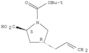 1,2-Pyrrolidinedicarboxylicacid, 4-(2-propen-1-yl)-, 1-(1,1-dimethylethyl) ester, (2S,4R)-