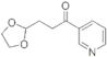 2-[3-Oxo-3-(3-pyridyl)propyl]-1,3-dioxolane