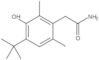 4-(1,1-Dimethylethyl)-3-hydroxy-2,6-dimethylbenzeneacetamide