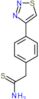 2-[4-(1,2,3-thiadiazol-4-yl)phenyl]ethanethioamide