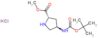 (2S,4R)-4-Boc-Aminopyrrolidine-2-carboxylic acid methyl ester hydrochloride