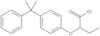 2-[4-(1-Methyl-1-phenylethyl)phenoxy]butanoyl chloride