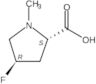 (4R)-4-Fluoro-1-methyl-<span class="text-smallcaps">L</span>-proline