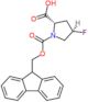 (4R)-1-[(9H-fluoren-9-ylmethoxy)carbonyl]-4-fluoro-L-proline